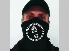 HC Punk Oi! Antifa League univerzálna elastická multifunkčná šatka vhodná na prekritie úst a nosa aj na turistiku pre chladenie krku v horúcom počasí